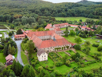 Luftaufnahme Kloster Michaelstein