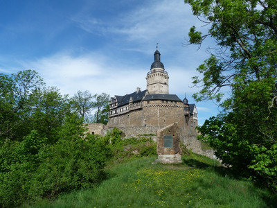 Burg Falkenstein - Ansicht von der Ostseite