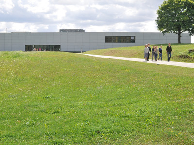 Museumsgebäude der KZ-Gedenkstätte Mittelbau-Dora