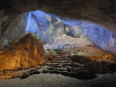 Einhornhöhle / Blaue Grotte