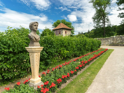 Berggarten in den barocken Gärten Blankenburg