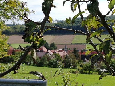 Blick auf Wiershausen
