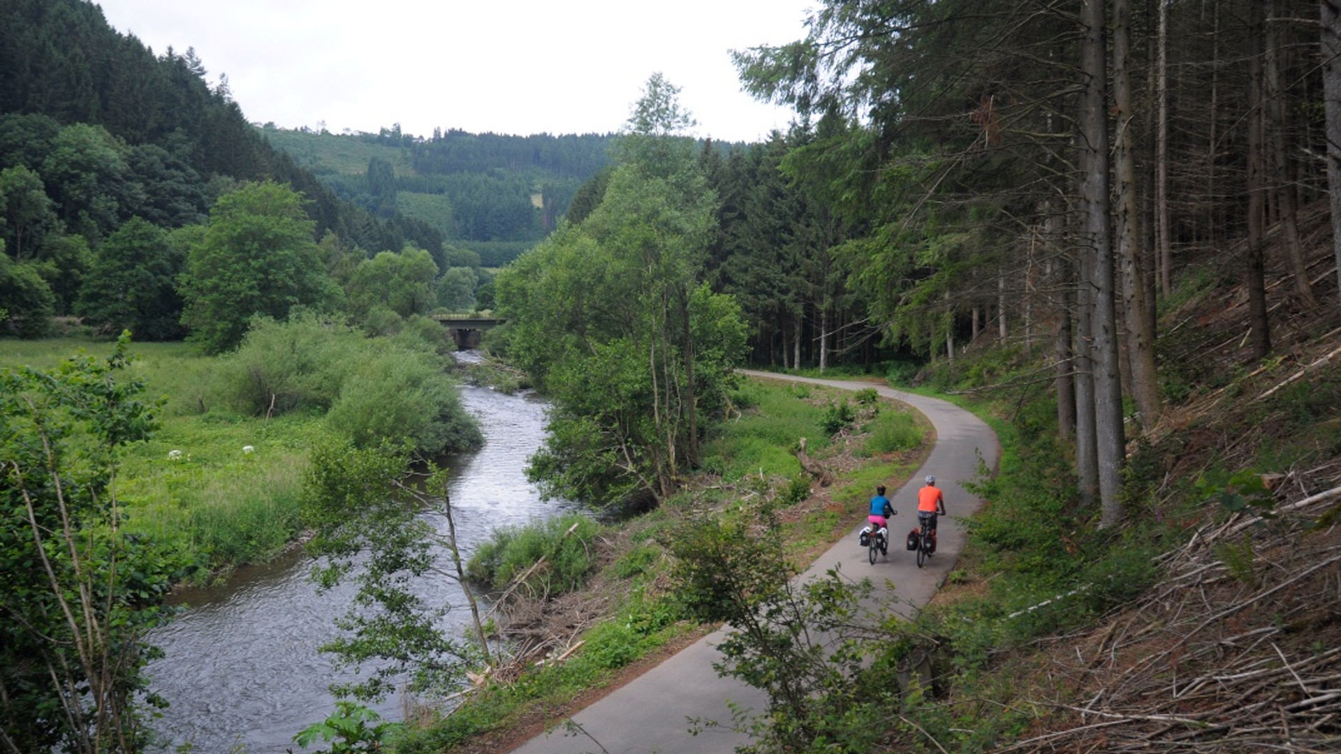 Kyll-Radweg (Losheimergraben - Trier) Kyll-Radweg (Losheimergraben - Trier)