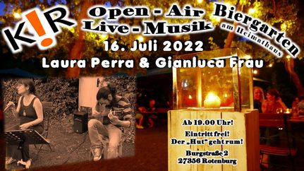 Open-Air-Live-Musik mit LAURA PERRA & GIANLUCA FRAU