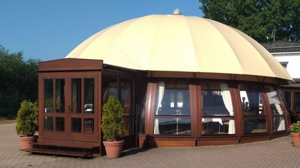 Pavillon des Hotels zum Hollengrund in Heeslingen