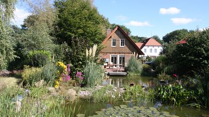Das Fachwerkhaus am Teich