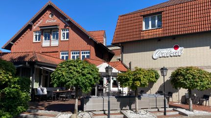 Außenansicht des Hotel Central in Zeven