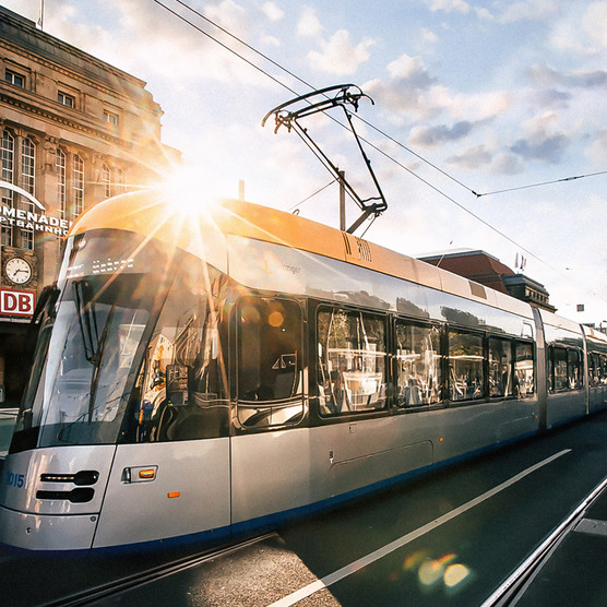 Be on the way by tram for your meeting & conference in Leipzig