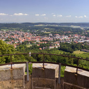 Blick auf Bad Driburg vom Kaiser-Karls-Turm