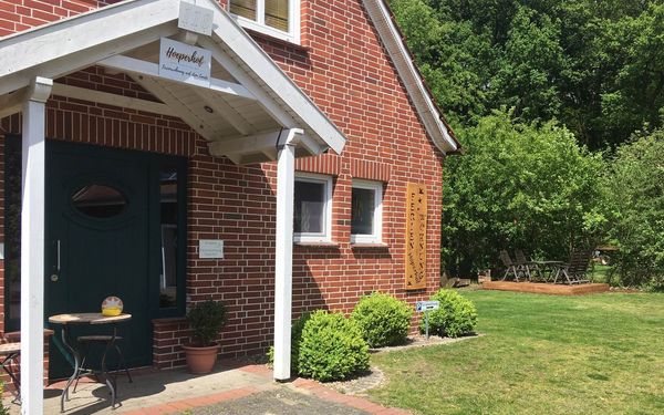 Hofseite der Ferienwohnung Hoeperhof bei Bötersen