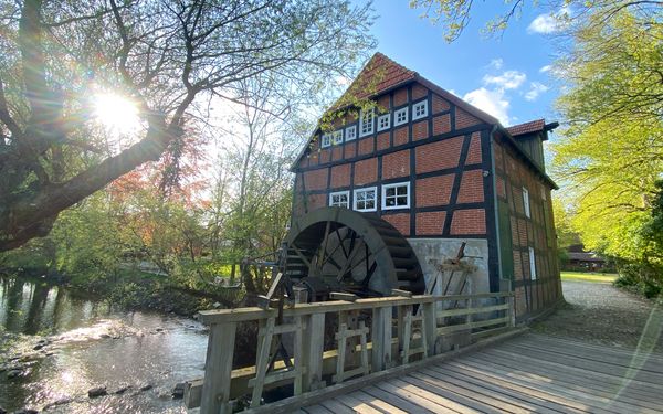 Historische Wassermühle in Stuckenborstel
