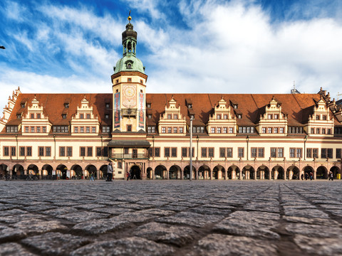 Blick auf das Alte Rathaus und den Markt, Geschichte, Stadtgeschichtliches Museum, Kultur, Sehenswürdigkeiten, Architektur