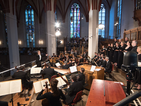 Konzert in der Leipziger Thomaskirche während des Bachfest Leipzig 2022Concert at St. Thomas Church during Leipzig Bachfest 2022