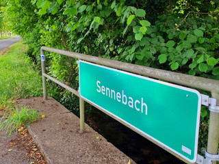 Sennebach im Ortsteil Liemke in Schloß Holte-Stukenbrock