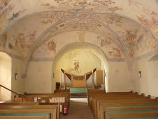Gewölbemalerei Orgel Kirche Sonneborn CC BY-SA - LTM.JPG