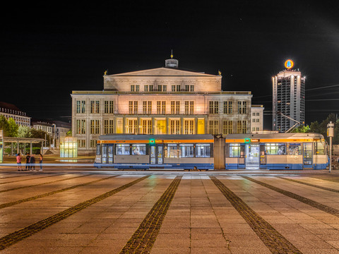 Oper Leipzig am Augustusplatz 