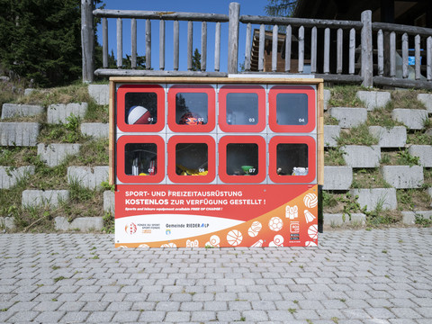 Sport- und Freizeitausrüstung Spielplatz Gemeinde Riederalp