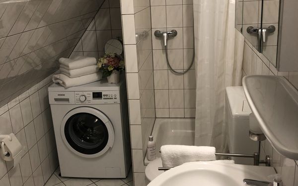 Duschbad in der Ferienwohnung Worpswede in Gnarrenburg