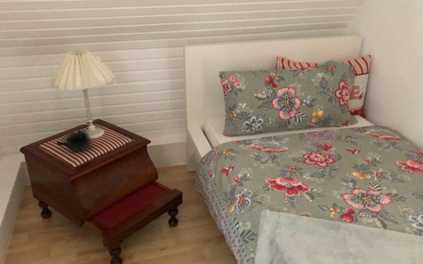 Impression Einzelschlafzimmer Ferienwohnung Worpswede in Gnarrenburg