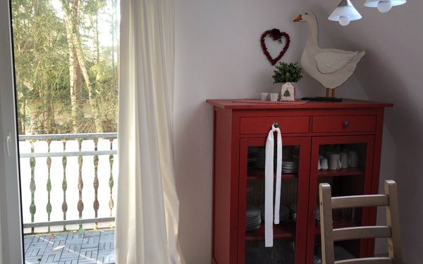 Impression der Küche in der Ferienwohnung Worpswede in Gnarrenburg