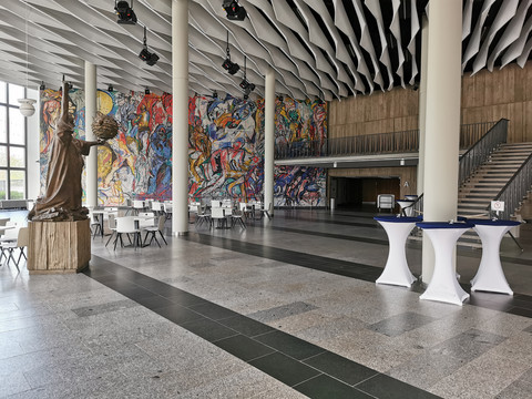 Stadthalle Chemnitz Foyer
