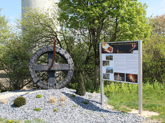 Denkmal Osterräderlauf auf dem Köterberg 
