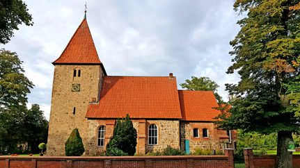 Radwegekirche St. Bartholomäus in Kirchwalsede