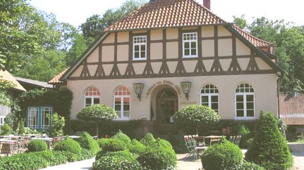 Außenansicht des Hotels Zur Kloster-Mühle