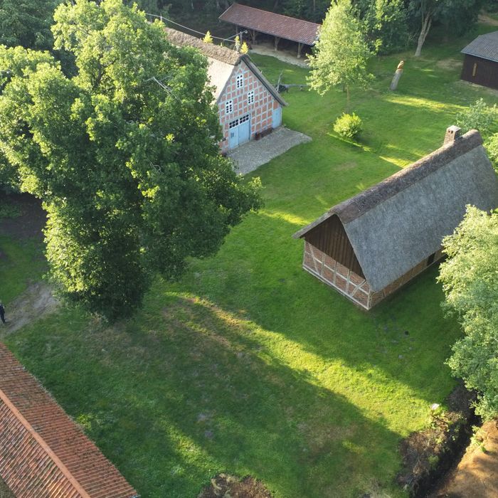 Luftbild Historischer Moorhof Augustendorf
