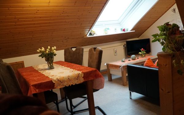 Wohnzimmer von Ferienwohnung Brammer