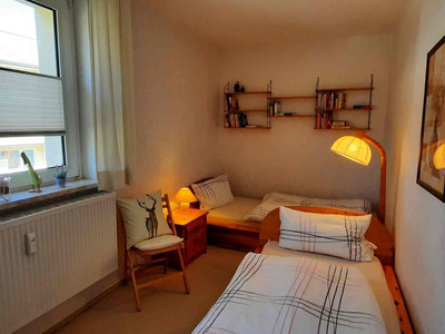Ferienwohnungen am Birkenweg in Braunlage - Schlafzimmer mit Einzelbetten