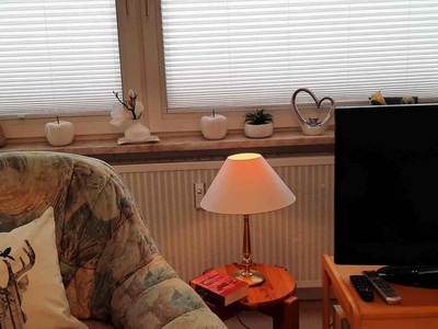 Ferienwohnungen am Birkenweg in Braunlage - Wohnzimmer mit Fernseher