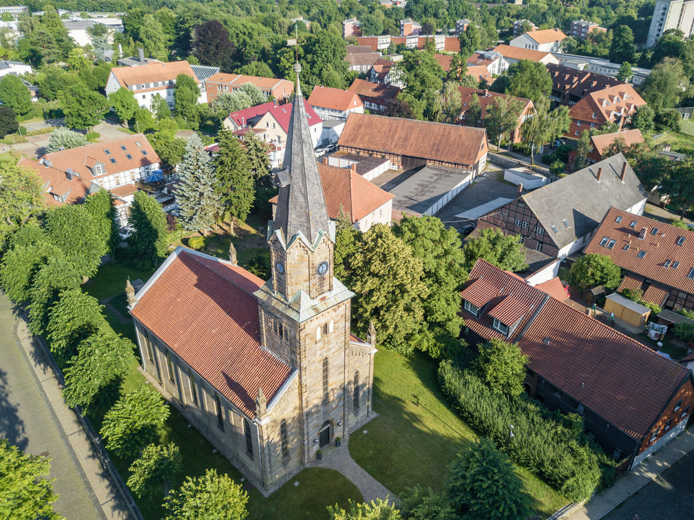 Luftbild Altes Dorf Lebenstedt