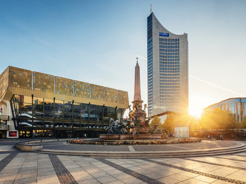 Restaurant Panorama Tower im City-Hochhaus für Ihre Tagung & Konferenz in Leipzig 