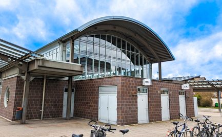 Öffentliche Toilette am Bahnhof Peine