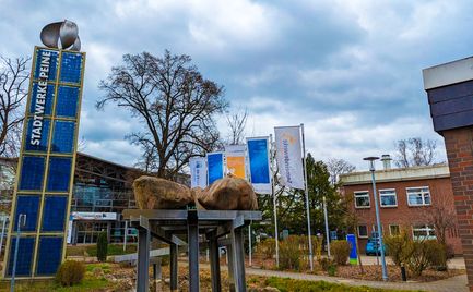 Ladestation Kundenparkplatz Stadtwerke Peine