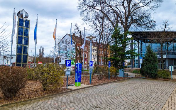 Ladestation Kundenparkplatz Stadtwerke Peine