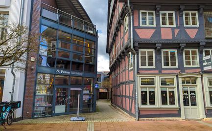 Öffentliche Toilette beim Schwan/ Peine Marketing