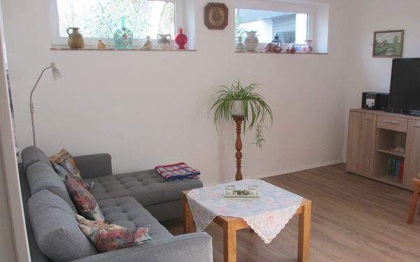 Wohnzimmer der Ferienwohnung Meierdierks