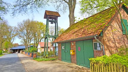 Der Glockenturm in Godenstedt