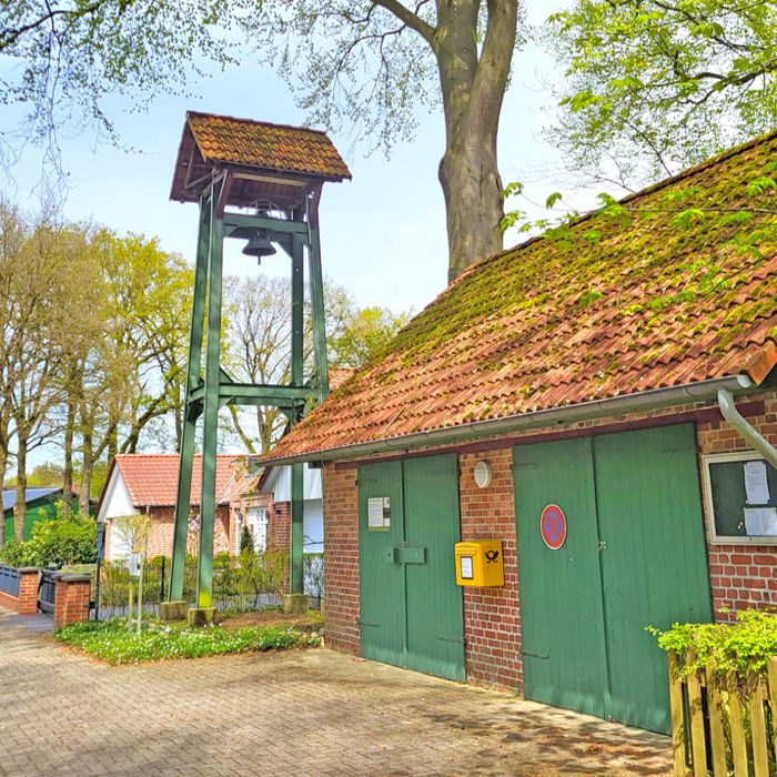 Der Glockenturm in Godenstedt