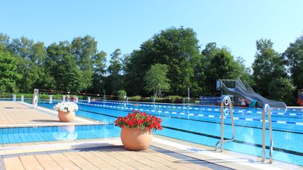 Das Freibad "Bad im Wiesengrund" in Fintel