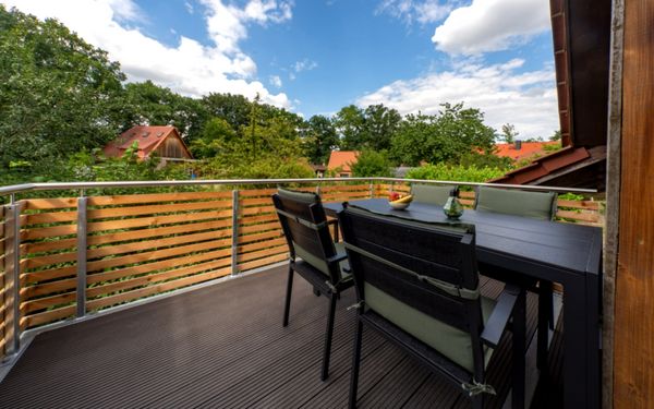 Der Balkon in der Ferienwohnung Zürns Hoff