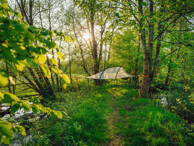 Camping- und Wohnmobilstellplatz Braunlage - Baumzelt