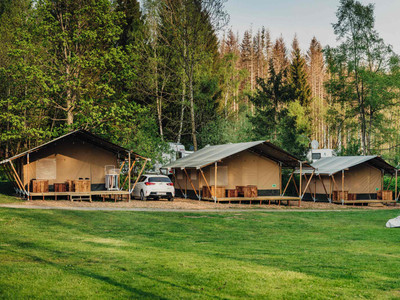 Camping- und Wohnmobilstellplatz Braunlage - Safarizelt