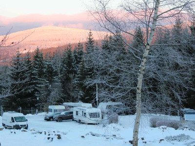 Harz Mountain Camp am Schierker Stern - Wintercamping