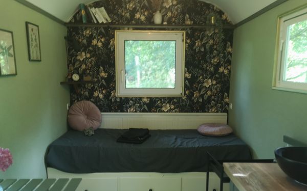 Schlafbereich Lüttes Moorhus in Gnarrenburg