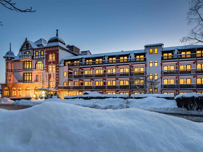 Göbel´s Vital Hotel Bad Sachsa - Hausansicht im Winter