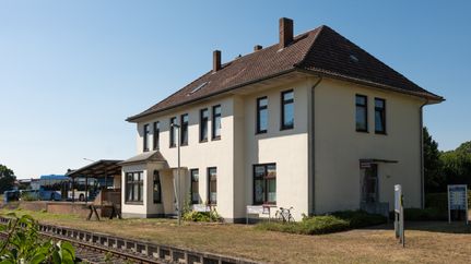 Das Glasmuseum im Vogeler Bahnhof Gnarrenburg