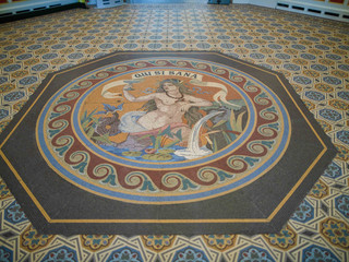 Historischer Fußboden, Badehaus II